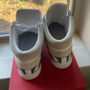 Burberry Hightop Sneaker. Sz 12